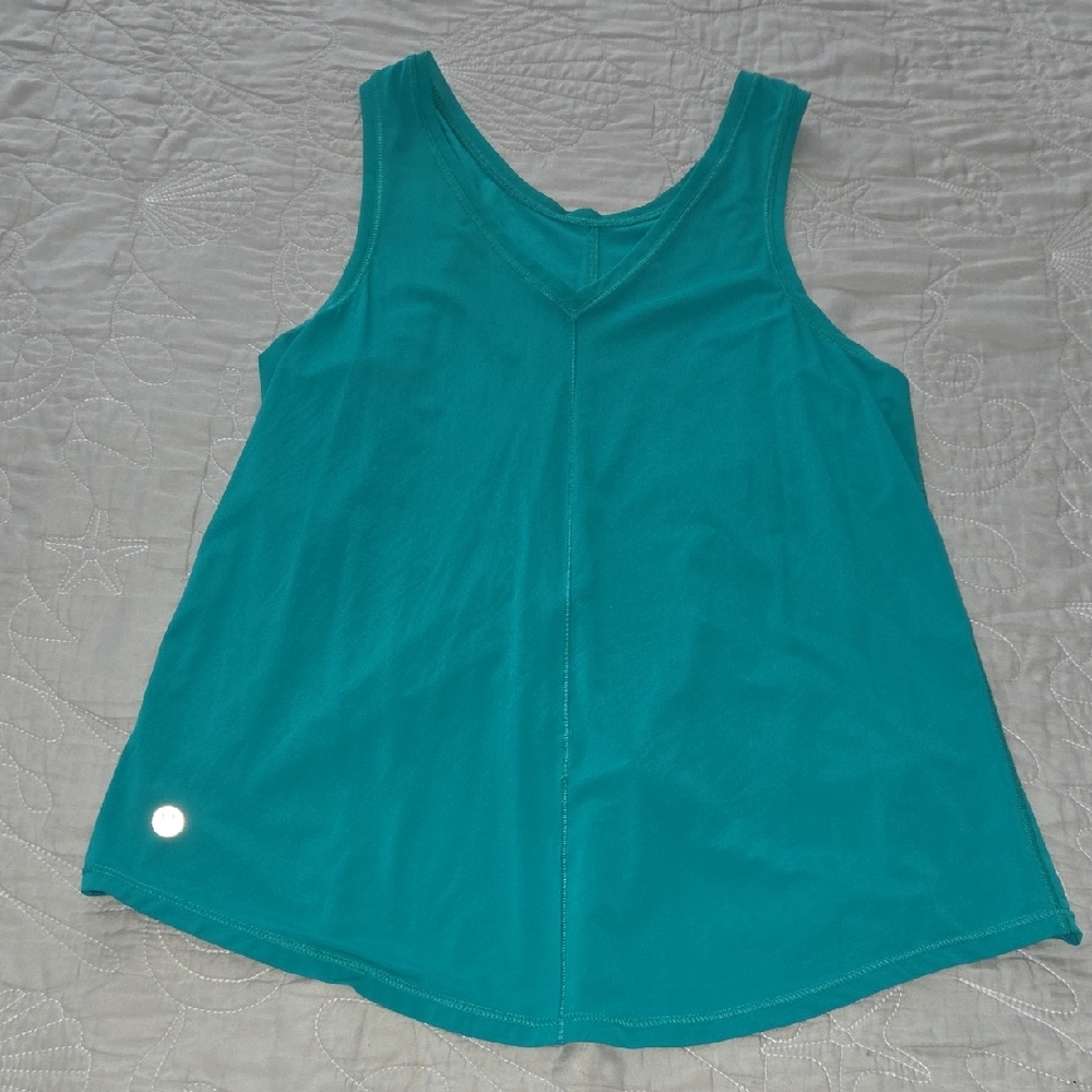 lululemon athletica Turquoise Tank Top